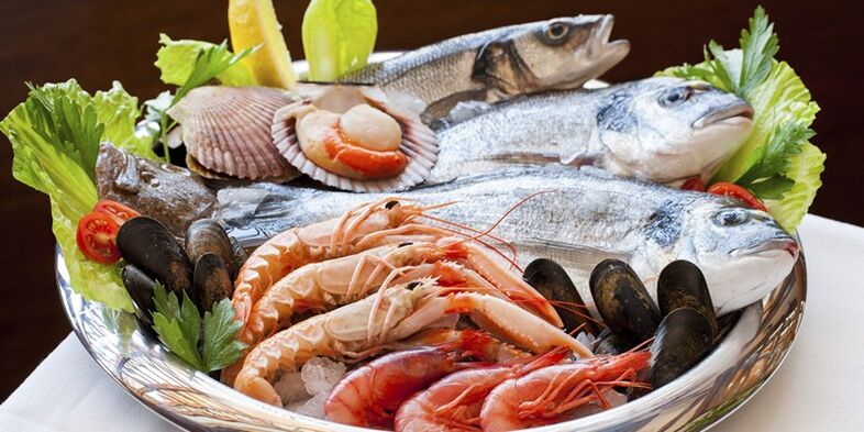 Los beneficios de los mariscos para los hombres.