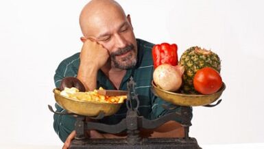 El efecto de la comida en los hombres